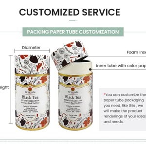 Tubes en papier recyclé personnalisés en gros avec logo pour l'emballage de flacons d'huiles essentielles pour les soins de la peau - Product Image 6