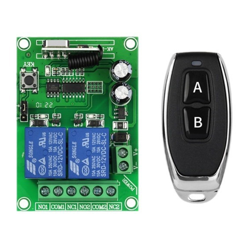 1 récepteur + 1 émetteur