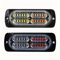 Feux de signalisation clignotants à 20 LED 12-24V, balise d'avertissement d'urgence, lampe de grille, lampe latérale pour voiture, camion, remorque