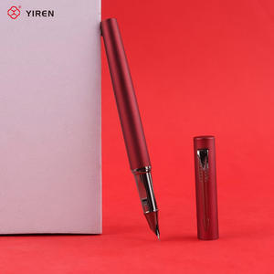 YIREN Wholesale Colorful Matte Personalized Metal Fountain <strong>Pens</strong> With Custom Logo Printed - Product Image 5