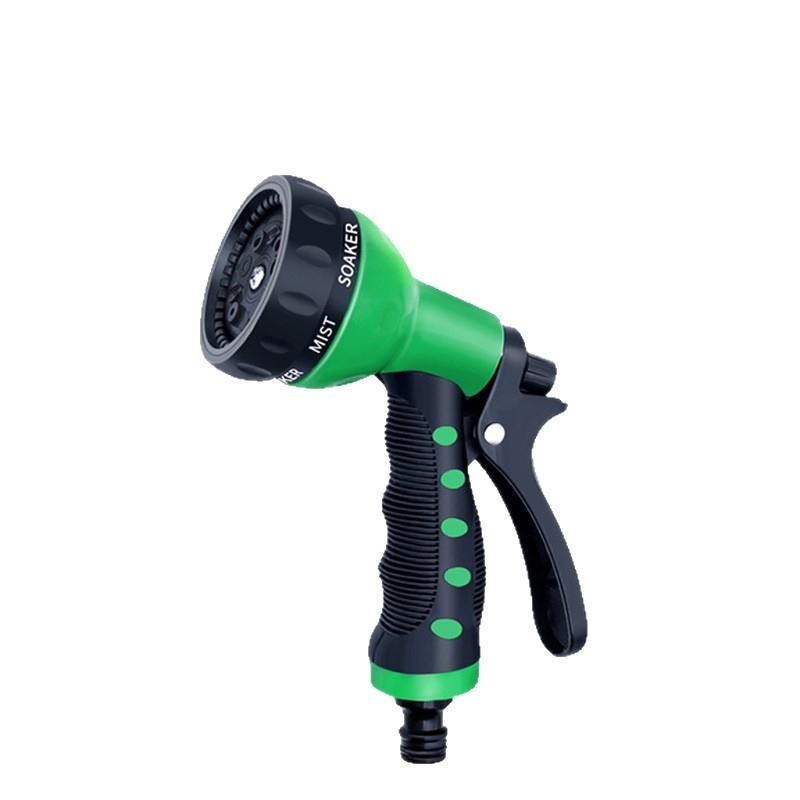 Garden Hose Metal Silver Wall Spray