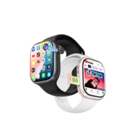 Reloj Inteligente Universal con Correa de Silicona, Sistema Android con Pantalla Táctil Rectangular, GPS, Apto para Actividades Deportivas