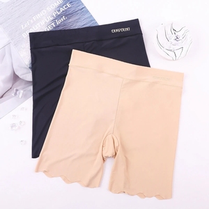 M ~ 4XL Short fin respirant sans friser Pantalon court taille haute Legging Shorts Pantalon de sécurité pour femme - Product Image 3