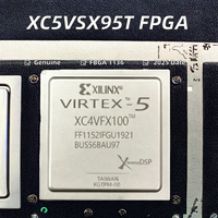 Chip FPGA Xilinx Virtex-5 XC4VFX100 FF1152, Paquete BGA, Temperatura de Operación de -40°C a 100°C, para Aplicaciones Industriales/Aeroespaciales, Chip IC de Alto Rendimiento, Circuito Integrado