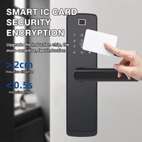 Be-Tech sécurité extérieur intérieur télécommande intelligente mot de passe numérique empreinte digitale serrures de porte intelligentes pour serrure de porte à la maison