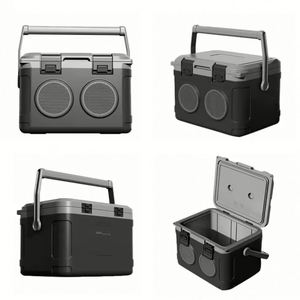 Modern PP Plastic Insulated <b>Ice</b> <b>Cooler</b> <b>Box</b> Wireless Speaker Portable High Quality Beer Can Drinking <b>Cooler</b> for Outdoor 21L - Product Image 6