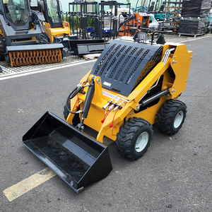 Gratis pengiriman murah Mini Skid Steer <span class=keywords><strong>Loader</strong></span> Diesel Mini Skid Steer pemuat roda Mini - Product Image 6