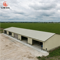 Atelier d'usine en structure métallique préfabriquée, usine de traitement des métaux préconçue, bâtiment d'atelier à ossature métallique sur mesure