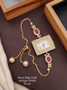 Juego de pulsera de reloj de lujo personalizado con excelente servicio para damas disponible a precio mayorista de <span class=keywords><strong>India</strong></span> - Product Image 5