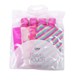 Bolsa Reutilizable para Viaje con Diseño de Boquilla para Champú, Gel de Ducha, Detergente para Ropa y Productos para el Cuidado de la Piel, Color Vívido, Fácil de Usar - Product Image 1