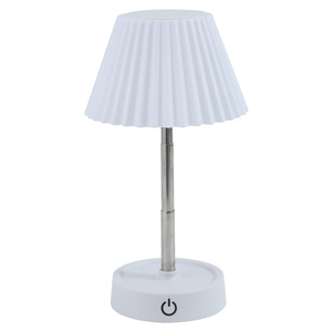 Lampe de table moderne en bois jaune écologique avec abat-jour en cristal conique, base en bois, col flexible LED E26, 3500K, alimentation CA, pour la décoration de chambre - Product Image 1