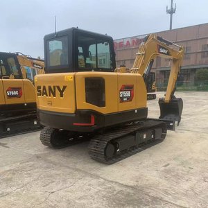 รถขุดตีนตะขาบ SANY SY55C 5.5 ตัน โครงสร้างเหล็กแข็งแรง สภาพดี เหมาะสำหรับงานก่อสร้าง - Product Image 1