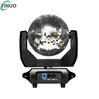 Yinuo Best 120W Moving Head Mirror Ball Light DMX512 LCD Display Auto Rotate Reflective Disco Light for Wedding Party Bar&KTV