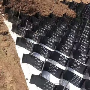 Geocelle in HDPE per Protezione di Pendii Stradali e Muri di Contenimento Esterni, Ecologiche, <span class=keywords><strong>Prezzo</strong></span> di Fabbrica, in Plastica per <span class=keywords><strong>Ghiaia</strong></span> - Product Image 6