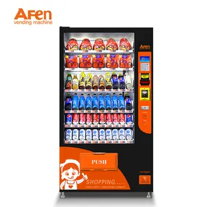 Máquina de venda popular para adultos, máquina de venda popular para alimentos e bebidas