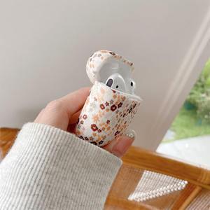 Funda <span class=keywords><strong>de</strong></span> Silicona para Apple <span class=keywords><strong>AirPods</strong></span> Pro/Pro2 (2.ª Generación), Funda Floral IMD para Auriculares Inalámbricos, Compatible con <span class=keywords><strong>AirPods</strong></span> 4/3/1/2 - Product Image 4