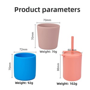 Le meilleur gobelet anti-fuite et résistant aux chutes pour bébé, avec paille en silicone, pour l'alimentation des nourrissons et des enfants - Product Image 4