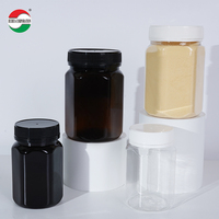 Boîtes en plastique de qualité alimentaire PET pour miel avec couvercle antivol à vis pour le stockage du miel, de la crème et des pilules