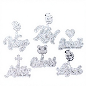 Collier pendentif en argent 925 avec motif de bête divine et de jade, style hip-hop, pour hommes et femmes - Product Image 2