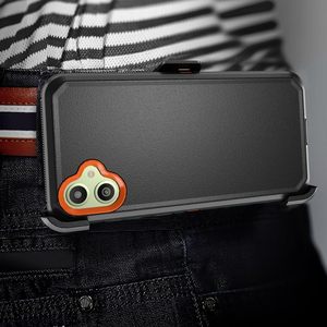 Heavy Duty Defender điện thoại di động Trường hợp đối với Samsung Galaxy A06 A16 A26 A36 A56 Xcover 7 bao da Pro gồ ghề vành đai <span class=keywords><strong>Clip</strong></span> Cover quay lại - Product Image 2