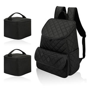 Gıda taşıyıcılar çanta ile köpek seyahat çantası silikon katlanabilir kaseler evcil hayvan sırt çantası tedavi köpek eğitim kılıfı - Product Image 5