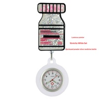 Montre Mignonne de Dessin Animé Infirmière/Médecin, Mouvement à Quartz, Bracelet Textile, Cadran 26mm, Non Étanche, Vente en Gros Transfrontalière