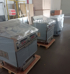 Freidora a Presión/Freidora Industrial de Pollo y Papas Fritas de Dos Canastas y Dos Ollas Eléctrica de Alta Calidad Ofe-213 Ce Iso, Funciona con Gas LP - Product Image 5
