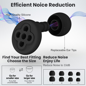 ที่อุดหูป้องกันเสียงรบกวน ที่อุดหูลดเสียงรบกวน ที่อุดหูสำหรับนอนหลับ - Product Image 3