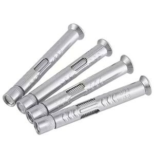 Baut Angkur Countersunk Phillips Baja Tahan Karat 304 Ukuran Penuh, Ulir M6 Diameter 12mm, Finishing Cerah, Khusus untuk Pintu - Product Image 5