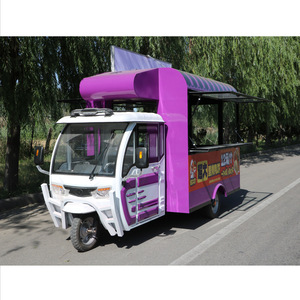 Food Truck Électrique à Trois Roues, Cuisine Mobile, Corps en Acier Inoxydable, Utilisation Extérieure, Capsule Électrique Intégrée, Style Moderne - Product Image 3