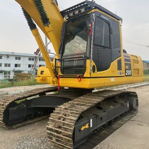 Excavadora Hidráulica Usada Komatsu PC200 en Buen Estado para Construcción, Agricultura y Excavación, con Motor y Bomba Nuevos - Product Image 1