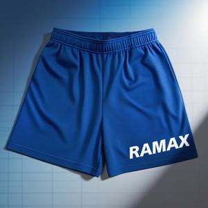 Shorts en maille tendance 2025 OEM avec impression en relief, style streetwear unisexe, personnalisables avec logo, pour le basketball, pour femmes et hommes - Product Image 3
