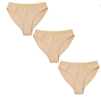 Sous-vêtements de danse classique, shorts de danse en coton à coupe haute pour filles, enfants, 3 packs, pantalons courts de gymnastique