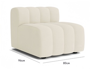 Divano Modulare a L in Tessuto di Alta Qualità, Best Seller, Arredamento per <span class=keywords><strong>Interni</strong></span> con Imbottitura in Spugna per Ville - Product Image 2
