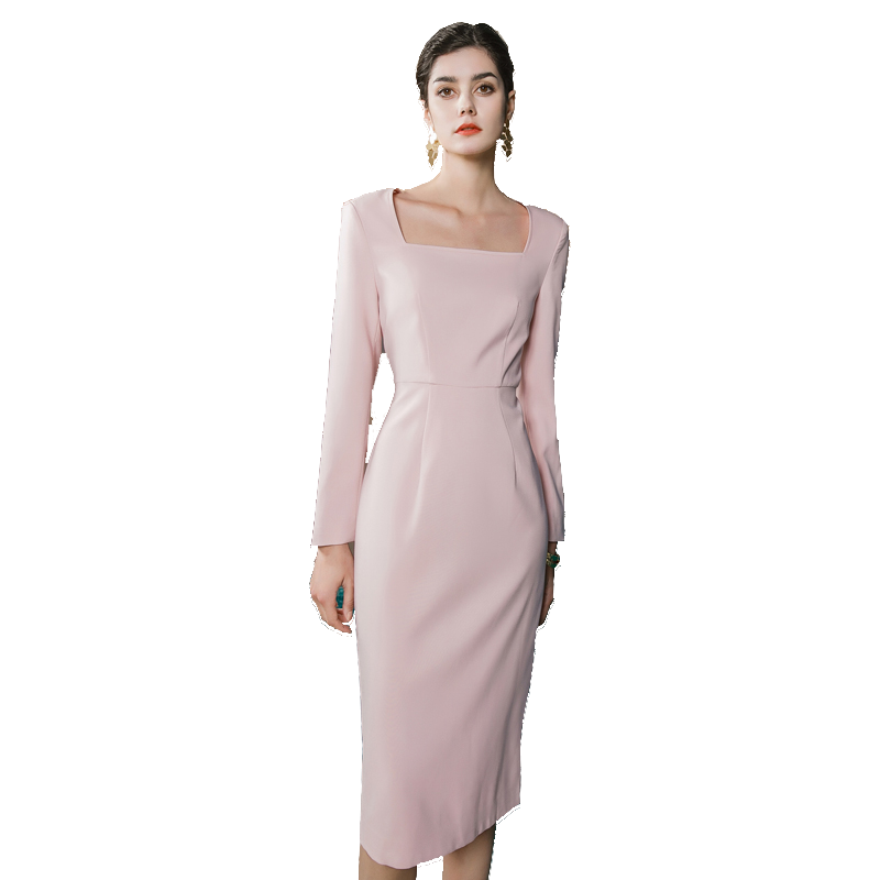 open lace back dress Oplxuo Business Pencil Dress for Women Wedding Guest Office Work Dresses  Solid Color Bell Sleeve Formal Cocktail Party Dress at Amazon Women's  Clothing store