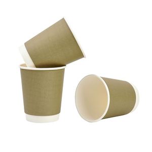 Vaso de Papel para Café de Doble Pared, Biodegradable, Ecológico, Desechable, de 16 oz, con Logotipo Personalizado Impreso - Product Image 5
