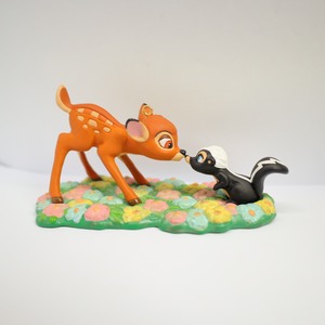 Figura de Juguete de <span class=keywords><strong>Bambi</strong></span> y Flower Skunk, Personaje Coleccionable de Disney para Niños, Decoración - Product Image 1