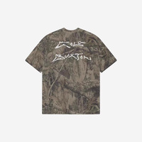 T-shirt Homme Manches Courtes Penpace Garment 2026 Nouveau Vintage Camouflage Imprimé 3D Respirant Coupe Ample