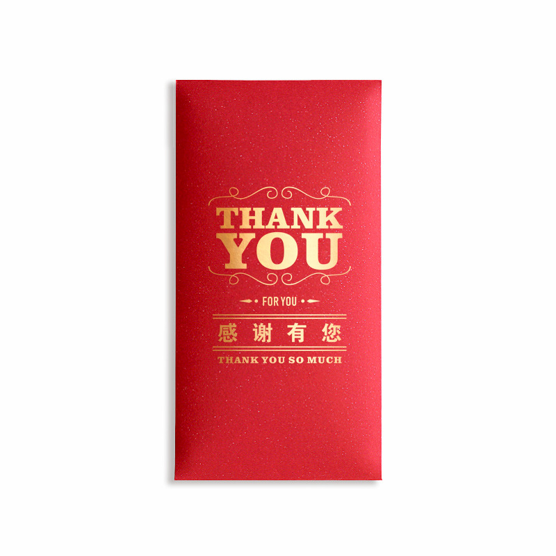 Эксклюзивный конверт из фольги с принтом на заказ, горячее тиснение, красный пакет, китайский новогодний красный карман, традиционный Гонконг Бао