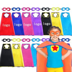 थोक नारंगी एकल परत वेक्र। त्योहार के प्रदर्शन के लिए बच्चों और वयस्कों का सुपरमैन कैप 70 * आकार - Product Image 1