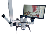 Hospital ENT Neurosurgery Dental Ophthalmic Surgical Operation Microscope 6X-12X Magnification 200mm/300mm Objectives 3-Year