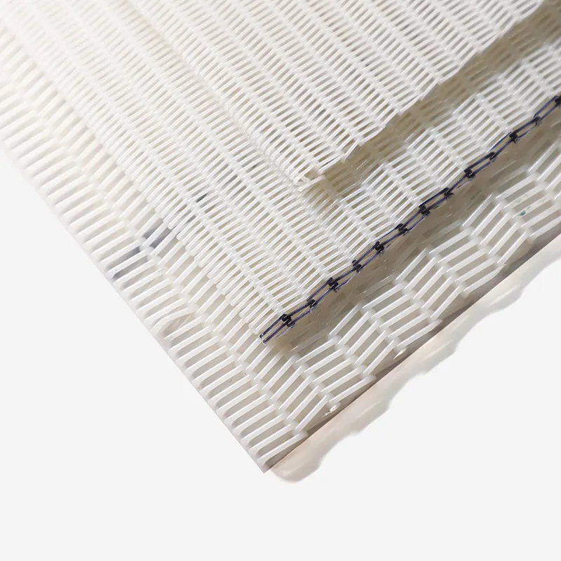 China Polyester Spiraal Geweven Gaas Droog Net Band Spiraal Gaas Band Transportband Voor Papierfabriek