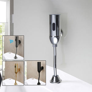 Robinet automatique à capteur mural JIENI, design moderne, pour toilettes de salle de bain - Product Image 5