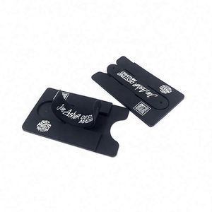 Best Selling <b>Smart</b> Holder Silicone Card <b>Wallet</b> Phone Stand With Customized Logo - Product Image 1