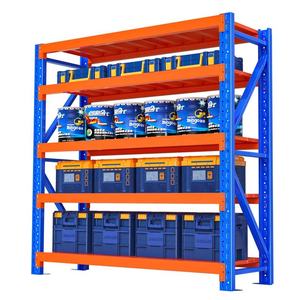 Étagère de stockage robuste pour entrepôt avec système de palettes en acier à plancher grillagé pour la logistique industrielle et la manutention des matériaux - Product Image 4