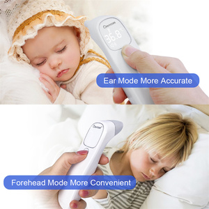 Berrcom Termometer Dahi Bayi, Termometer Dahi Elektronik Tampilan LCD Cerdas dengan Penutup Probe - Product Image 6
