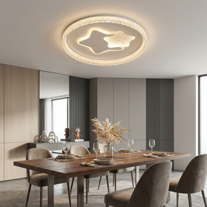 <span class=keywords><strong>Plafonnier</strong></span> géométrique de style nordique avec couches concentriques et acrylique à haute transmission pour usage résidentiel haut de gamme - Product Image 1