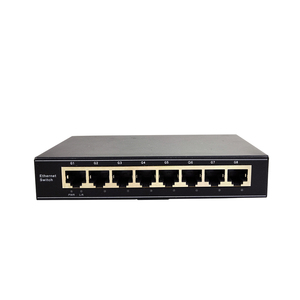8-port Unmanaged Switch 8*10/100/1000M <b>Adaptive</b> RJ45 Ports Gigabit <b>Ethernet</b> - Product Image 1