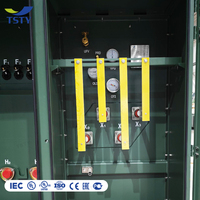 Transformador Industrial Trifásico de 13.8kv 500kva 1000kva, Estilo Americano, Montado sobre Plataforma, Clasificación IP53, Refrigeración ONAN/ONAF
