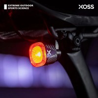 XOSS vélo feu arrière frein détection vélo feu arrière IPX7 étanche vélo lumière Auto allumer/éteindre lumière intelligente